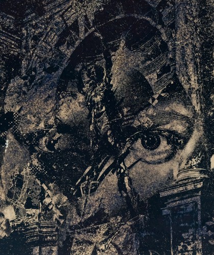Vhils relic sérigraphie - -,