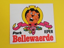 sticker vintage Lion et Cowboy