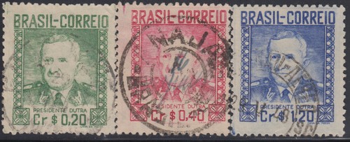 Timbre brésil 458 - brésil, 458/60