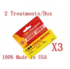(3 tube) Gel Oralmedic pour le