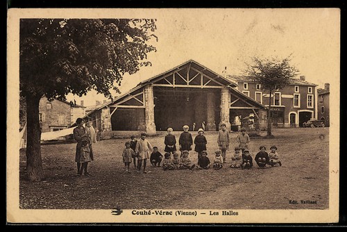 Cpa couhe verac - couhe-verac,, les