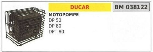 Silencieux ducar motopompe - motopompe, dp