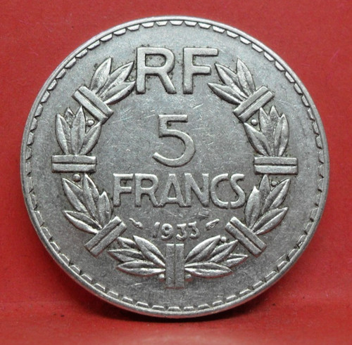 Pièce francs lavrillier - pièce, 5