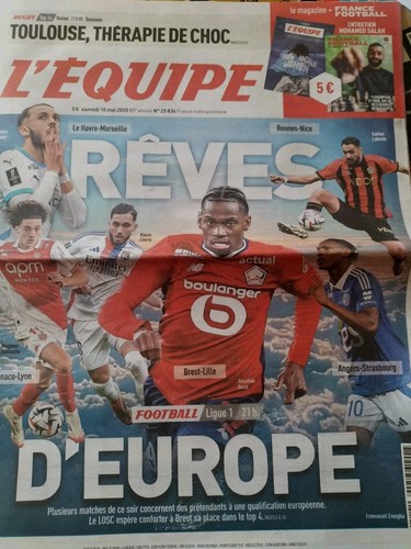 Equipe mai 2025 - l'equipe,