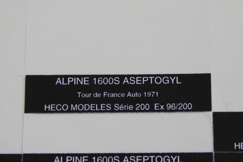 Heco modele étiquette - kf,