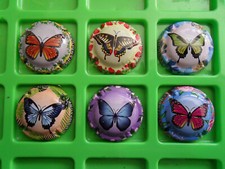 Capsules de champagne génériques ,  n°1268 à 1268e,les papillons ,nouvelle série