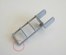 PLAYMOBIL (Q31c04) CHANTIER - Echelle Arrière Camion Toupie Ciment 3263 Cassée