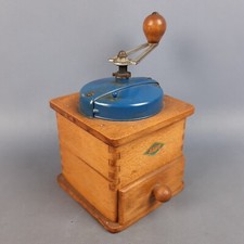 Moulin À Café Japy Bois Métal Collection D'Exposition Moulin Vintage Années 50