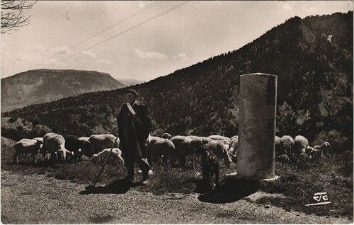 Cpa les alpes - cpa,