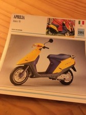 Aprilia scooter Amico 50 cm3 1991 Carte moto Collection Atlas