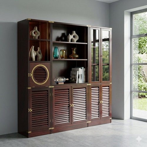 Buffet ancien plaqué - buffet, en