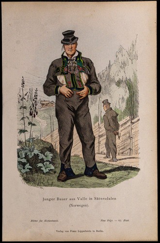 1880ca paysan norvégien en - -,