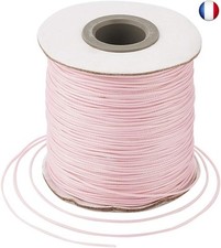 Craftdady Cordon en similicuir ciré pour la fabrication de bijoux et macramé - T