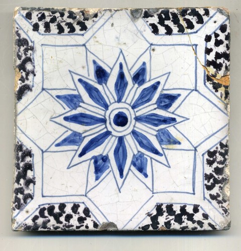 Carreau ancien delft - ancien,