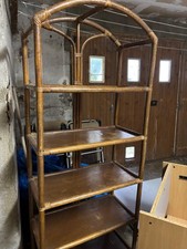 étagère en bois pour livres ou salle de bain 