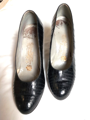 Chaussures en crocodile - ,