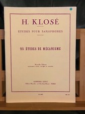 H. Klosé 25 exercices de