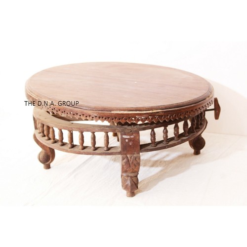 Table basse bois sculptée - table,