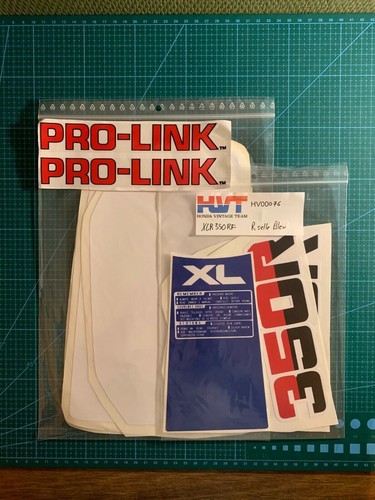 Honda xlr 350 rouge - xlr,