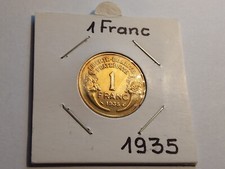 1franc Morlon Br/Al 1935 Spl /