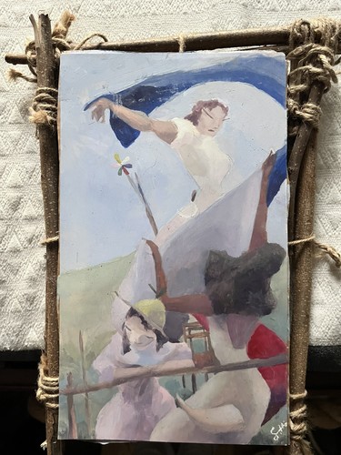 Tableau femmes drapeau - tableau, et