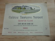 étiquette vin Chateau