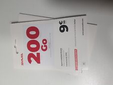 Carte SIM prépayée syma