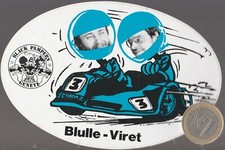 AUTOCOLLANTS. Moto side car. BLACK PAMPERS GENEVE. Blulle Viret