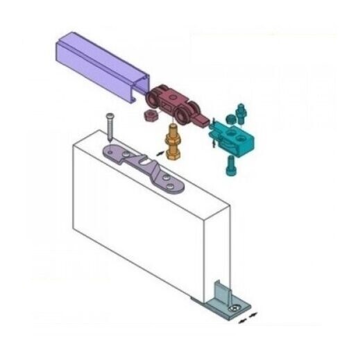Kit pour porte - pour,