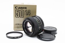 【TOP MINT】CANON NEW FD NFD 50mm F/1.4 MF Standard Lens FD Mount fm JAPAN...