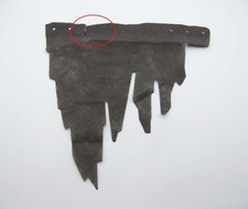 PLAYMOBIL (A3613) PIRATES - Voile Arrière Bateau 4806 (déchirée)