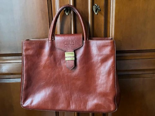 Sac main texier beau cuir - sac,