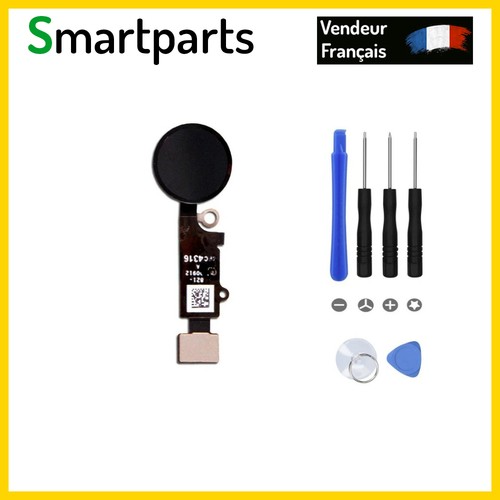 Bouton home noir compatible