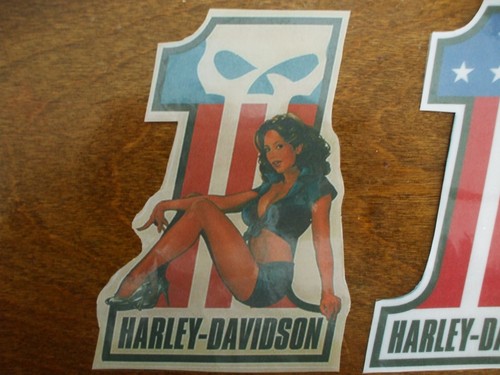 Harley davidson decals - -,