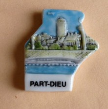 Fève pub perso - Pâtisserie Joubert à Lyon - 1998 - La Part Dieu