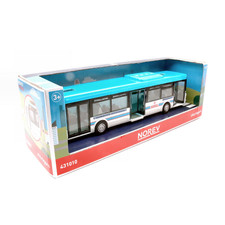 BUS IRISBUS PLASTIGAM Cm 26x6x6 TURQOISE 1:43 Norev Autobus Nouveau modèle