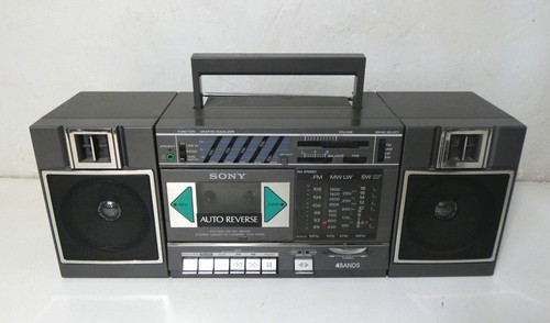 Ghettoblaster boombox sony - ghettoblaster,