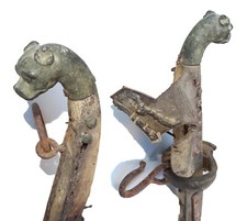 RARE COLLIER D’ÉPAULES D'ATTELAGE DE CHIEN XIX SIÈCLE DOG DRIVE SHOULDER COLLAR