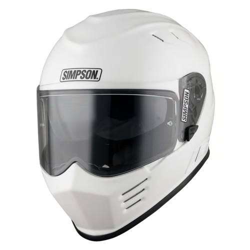 Casque simpson venom blanc - casque,