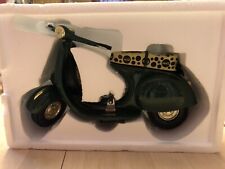 1996 Vintage 10” Long Heavy Weight Coca Cola Die Cast Miniature scooter. Green