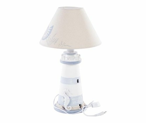 Lampe style marin bois avec - bois,