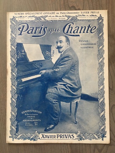Paris qui chante revue - chante,,