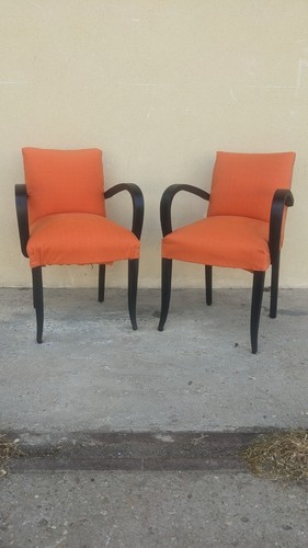 Fauteuils bridge restauré - restauré, par