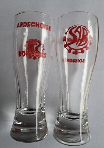 Lot verres vintage bière - lot, 2