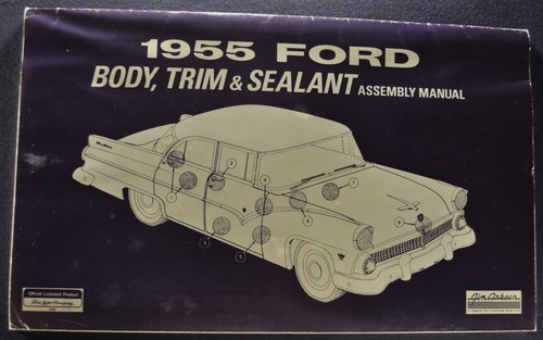 1955 ford body trim - body/trim, assembly