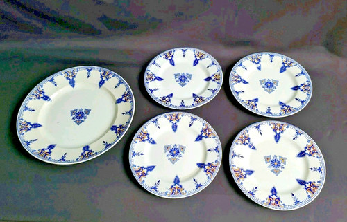 Grand plat assiettes - grand, 4