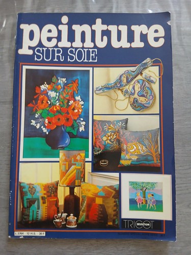 Peinture sur soie 12 h - la,