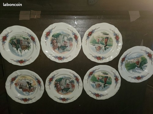 Assiettes dessert keller - 7,
