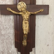 ancien christ bronze doré