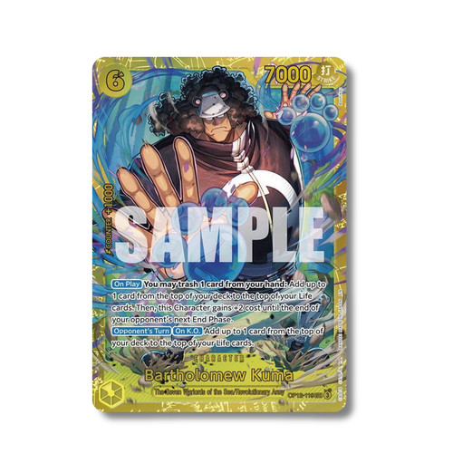 One piece card - card, bartholomew
